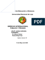 Fuentes y Fundamentos Del Derecho Internacional Público y Privado