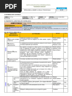 Sesion de Aprendizaje N 6 Tipos de Celula