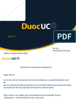Calculo de Conductores: EIA 3121 Instalaciones Electricas Profesor Gabriel Aguilera Rojas