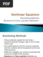 2.1 Nonlinear Equs - BisectionFalse-Position