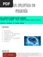 Estatus Epileptico en Pediatría