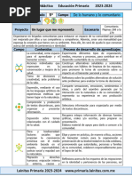 5to Grado Octubre - 05 Un Lugar Que Me Representa (2023-2024)