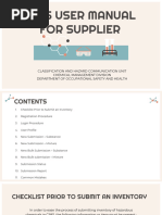 Cims User Manual For Supplier Version 2021