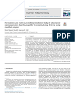 Formulation and Molecular Docking Simulation Study of Luliconazole