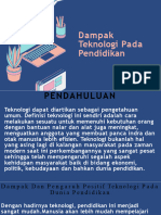 Dampak Teknologi Dalam Pendidikan