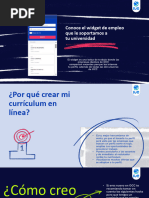 Guía para Crear Un CV Exitoso Desde Tu Widget de Empleo UVEG