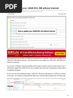 How To Update Your vSAN HCL DB Without Internet