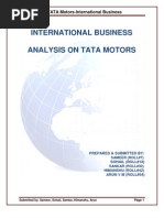 Tata Motors Analysis PDF New