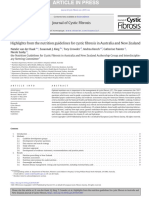 Highlights From The Nutrition Guidelines For Cystic Fibrosis