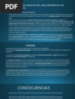 Causas y Concecuencias Del Decubrimiento de Centro America