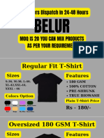 Belur Product Catalogue New