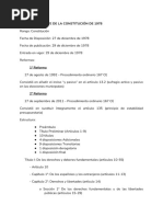 Conceptos Clave de La Constitución de 1978