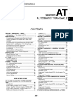 Automatic Transaxle: Section