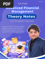 AFM Theory by CA Divyesh Vaghela