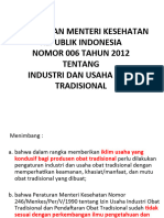 OBAT TRADISIONAL NOMOR 006 TAHUN 2012 (Recovered)