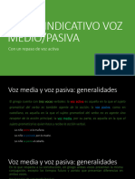 Voz Media y Voz Pasiva - Clase1