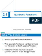 Quadratic Functions