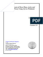 Measurement of Active and Reactive Power Final