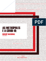 2021 - As Metrópoles e A Covid-19 - Observatório Das Metrópoles