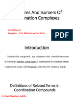 ‏‏Structures And Isomers Of Coordination Complexes - نسخة