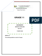 MG - Geog - Grade 11 - Test No 1 - March 2024