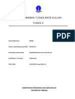 Buku Jawaban Tugas Mata Kuliah Tugas 2