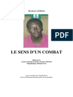 Le Sens D'un Combat - Norbert Zongo