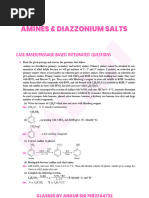 Case Based Question Amines