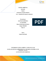 Fase 2 - Identificación de Impactos Ambientales