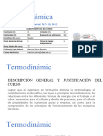 Programa de Termodinámica