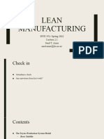 Lean Manufacturing Lec 2.1