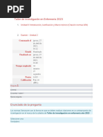 2do Parcial Taller Investigación