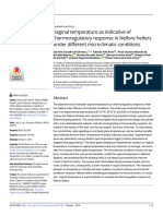 Vaginal Temperature As Indicative of Thermoregulatory Response in Nellore Heifers Under Different Microclimatic Conditions