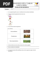 Cuestionario de Ciencias Naturales 1er Quimestre