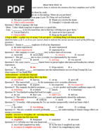 Mock Test 18