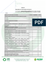 ANEXO II - Formulário de Pontuação de Projeto (Para Avaliação Dos Comitês Locais)