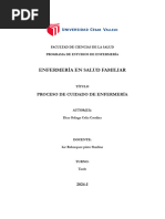 Esquema PROCESO DE CUIDADO DE ENFERMERÍA