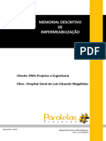 Memorial Descritivo de Impermeabilização 2