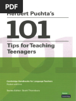 Herbert Puchtas 101 Tips For Teaching Teenagers - Pocket Edition