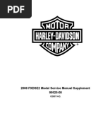 2008 HD FXDSE2 Supplement