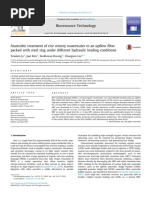 Anaerobic Treatment of Rice Winery Wastewater in An Upflow Filterpacked With Steel Slag Under Different Hydraulic Loading Conditions