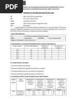 Informe Evaluacion Diagnostica - Mat