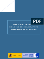 Construccion y Validacion de Indicadores