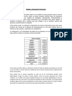 Modelo y Evaluación Financiero