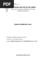 MONOGRAFIA Derecho Procesal Civil