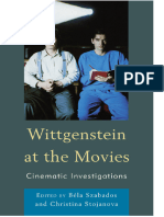 Wittgenstein at The Movies Cinematic Investigations