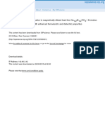 2015-Monoclinic Cc-Phase Stabilization in Magnetically Diluted Lead Free NBT-Evolution of Spin Glass Like Behavior With Enhanced Ferroelectric and Dielectric properties-MRE