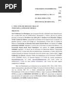 Escrito Inicial de Demanda Oral Civil 2