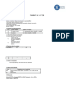 Proiect de Lectie Metoda Schimbarii de Variabila