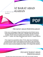 Pertemuan 4 (Filsafat Barat Abad Pertengahan)